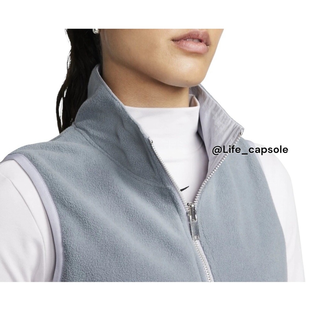Size S Nike Vest Grey Sportswear Sports Utility Reversible FQ1577-02 $105 NWT - Picture 10 of 13
